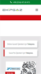 Mobile Screenshot of ekipgaz.com